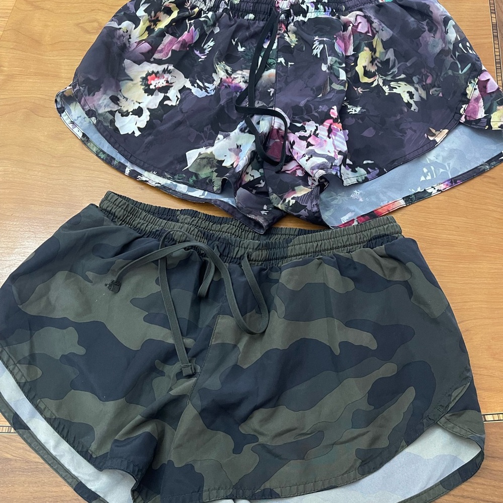 Floral and Camo Women's Shorts Set